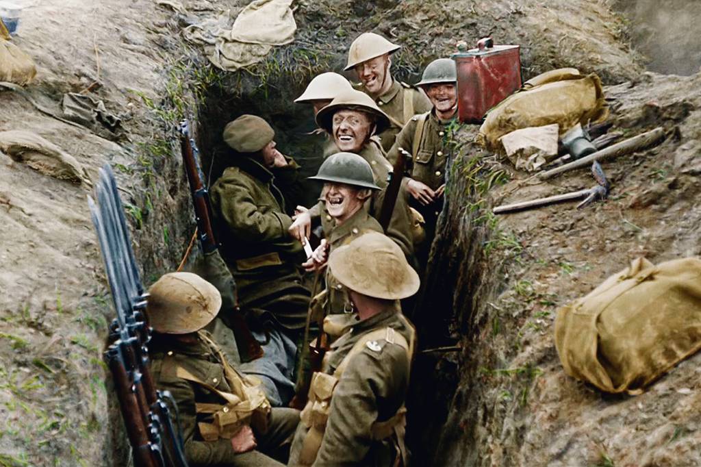 2 FILME THEY SHALL NOT GROW OLD – TRINCHEIRA 1 2 FILME THEY SHALL NOT GROW OLD – TRINCHEIRA 1