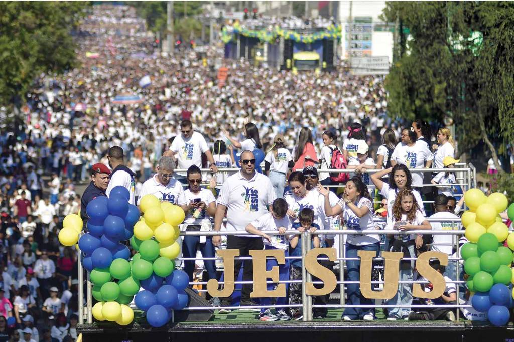 25666033-high.jpeg REBANHO - Marcha para Jesus: grupo coeso e capaz de decidir eleições