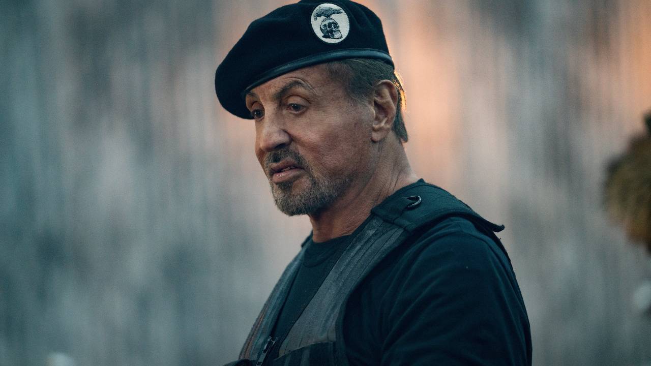 Sylvester Stallone em 'OS Mercenários 4', filme pelo qual foi indicado a pior ator coadjuvante