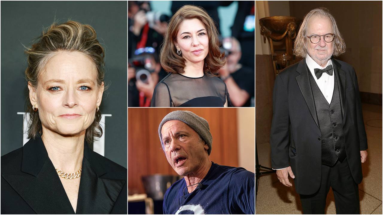 ELENCO - Jodie Foster, Sofia Coppola, Jim Allison e Bruce Dickinson (em sentido horário): personagens entrevistados por VEJA nesta edição