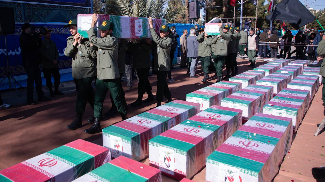Irã funeral explosões