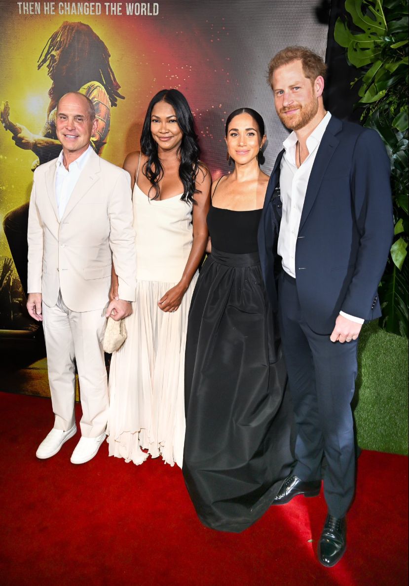CEO da Paramount Pictures e Nickelodeon ao lado de Meghan Markle e príncipe Harry – CEO da Paramount Pictures e Nickelodeon ao lado de Meghan Markle e príncipe Harry -
