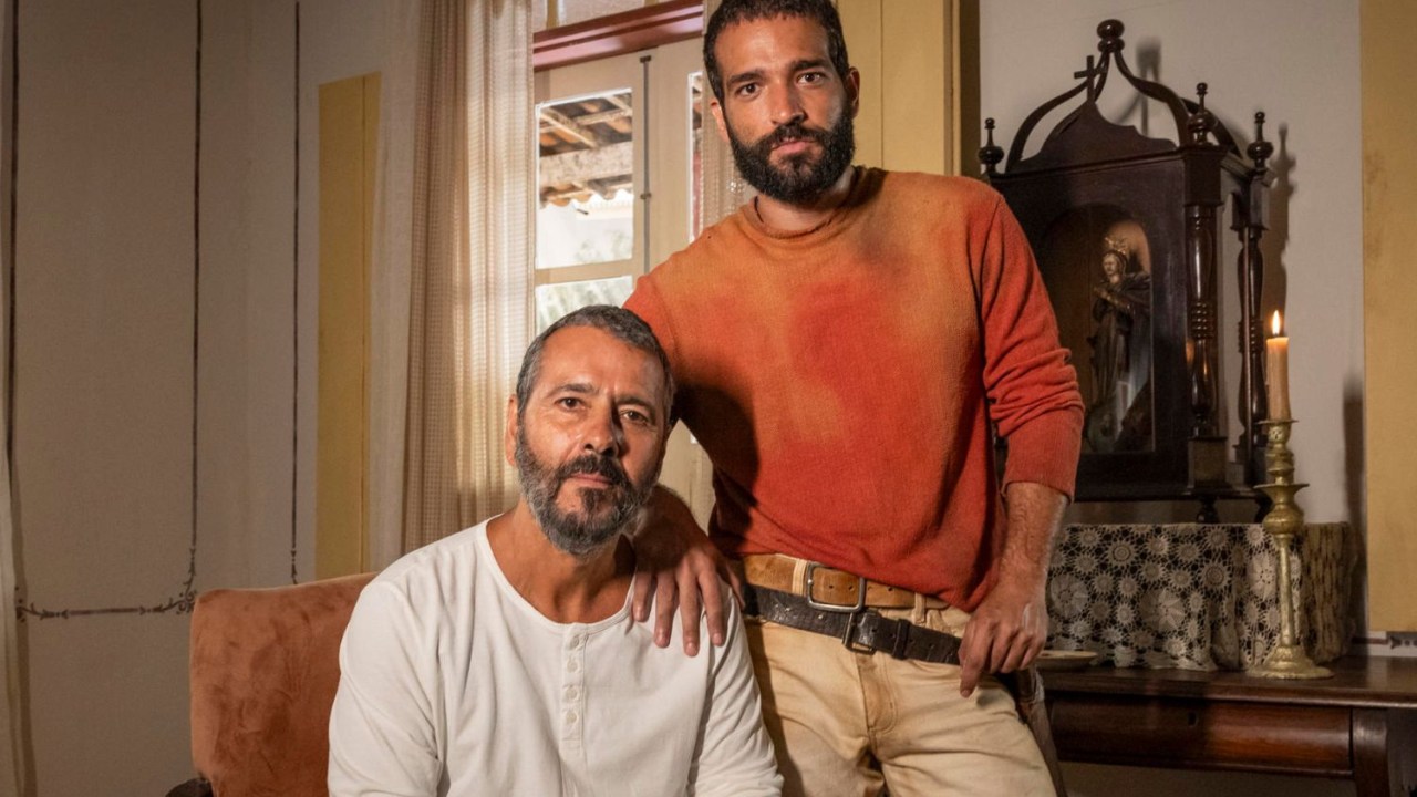 Marcos Palmeira e Humberto Carrão, versões de José Inocêncio em 'Renascer', nova novela das 9 da Globo
