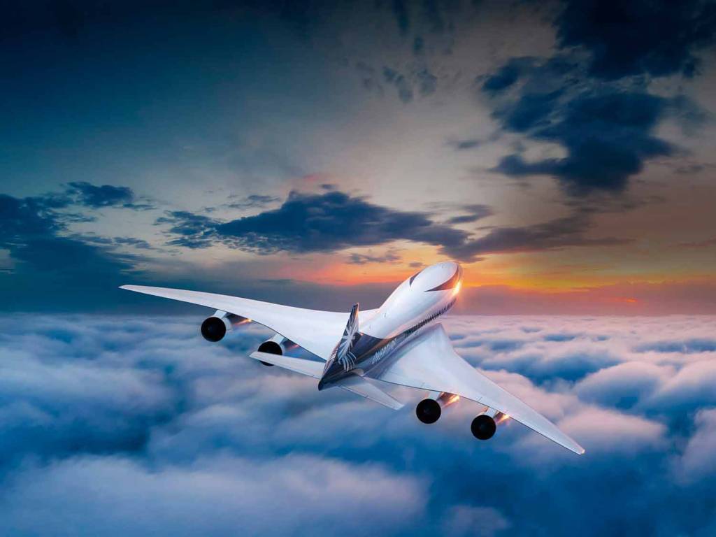 2—AVIACAO—BOOM-SUPERSONIC—OVERTURE-f.jpg OVERTURE - A aeronave da Boom Technology, prevista para subir em 2030, já tem encomendas