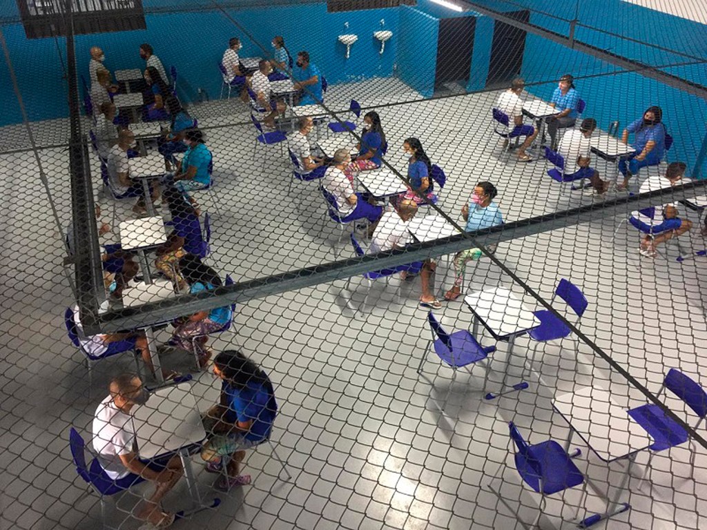 LIBERADAS - A cadeia potiguar: detentos foram novamente autorizados a receber visitas sociais e de seus advogados