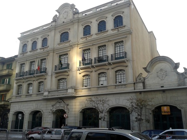 Casa de Portugal, em São Paulo, é uma das instituições que representa a comunidade luso-brasileira. 16/10/2016 -