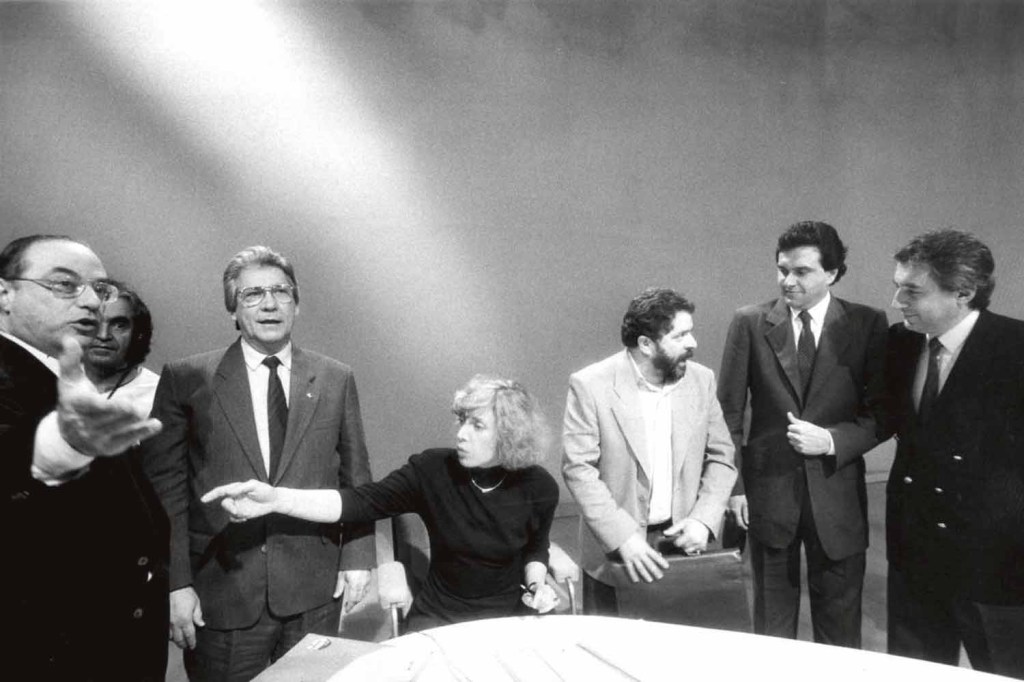 HISTÓRIA - Em 1989 (na foto, ao lado de Lula): ele terminou em décimo lugar