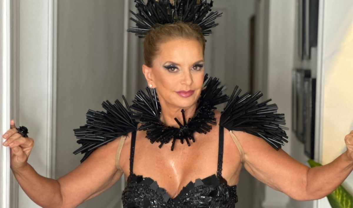 Paula Bergamin, conhecida como a “Vovó Musa” da Vila Isabel