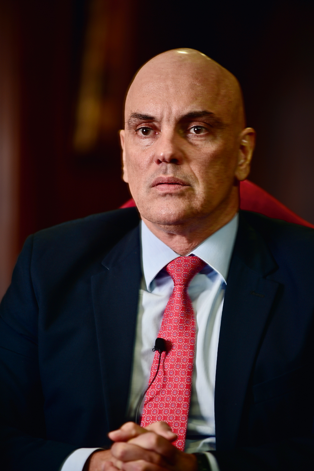 ALVO - Moraes: responsável pelo inquérito, ministro recebeu pesadas críticas de Mauro Cid