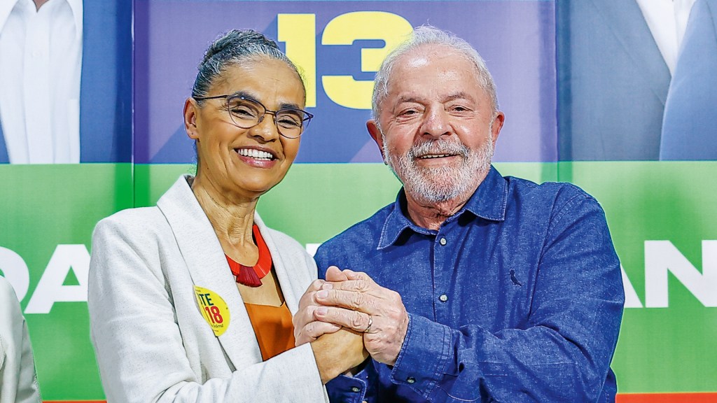 CRÉDITO - Marina e Lula: recuperação da credibilidade