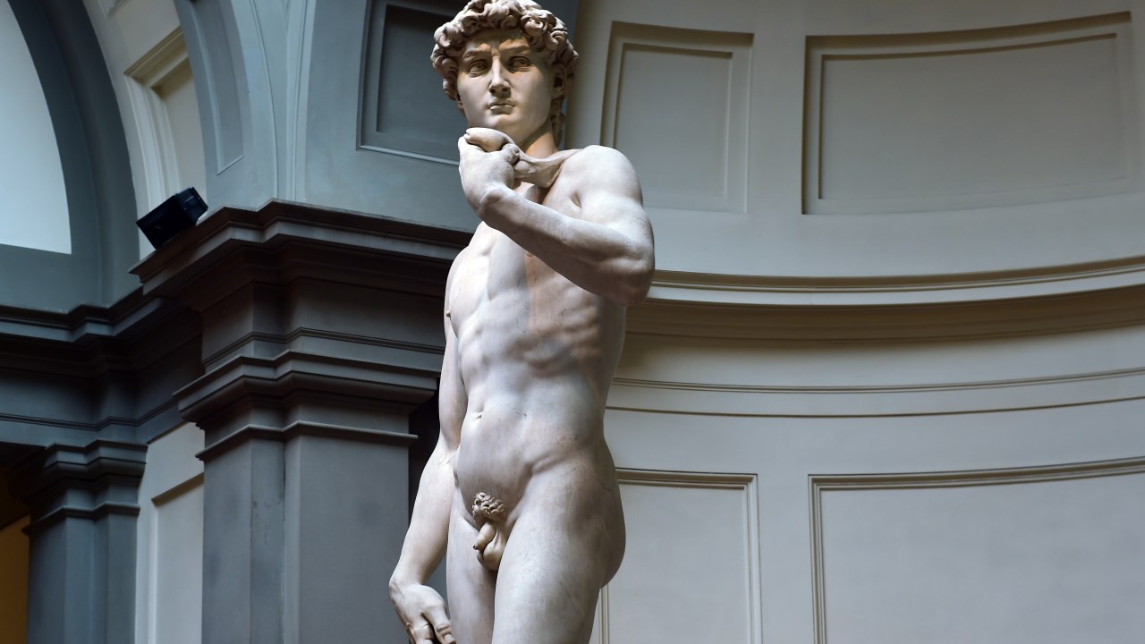 Celebrations For The 140° Anniversary Of The Michelangelo's David Statue
