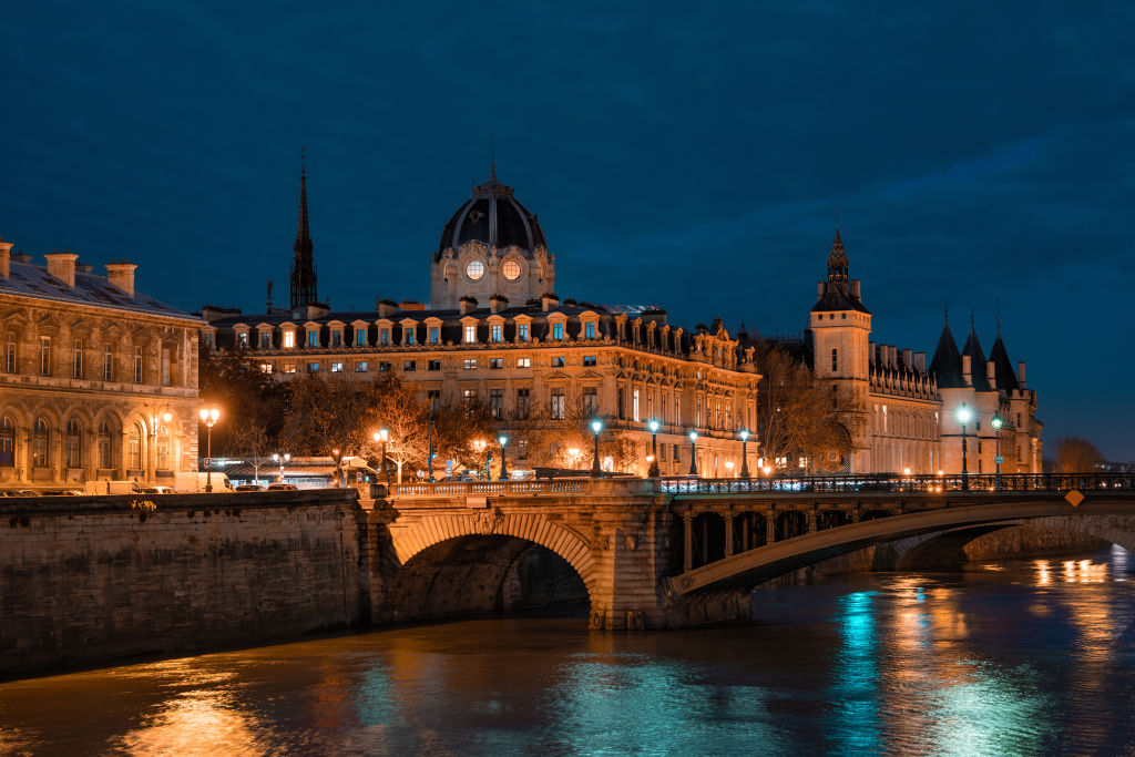 PARIS, FRANCE - DECEMBER 25: A view from Seine River in Paris, France on December 25, 2023. Paris, one of the most important centers of finance, diplomacy, trade, fashion, gastronomy, science and art in Europe, also attracts attention with its historical and cultural buildings. (Photo by Fatih Gonul/Anadolu via Getty Images)