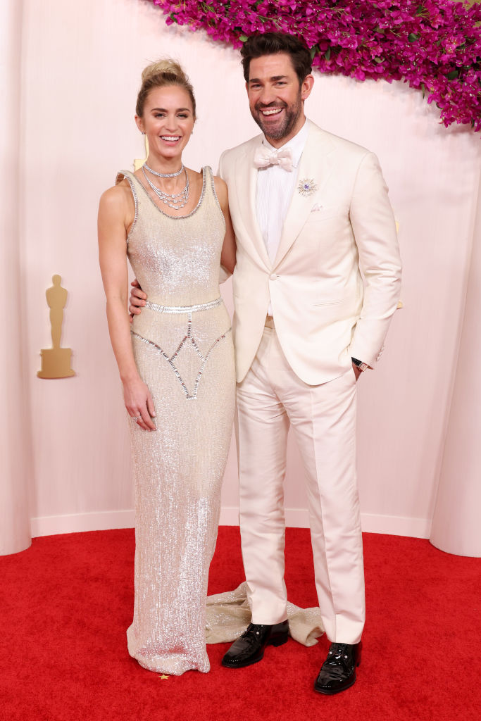 Emily Blunt and John Krasinski no Oscar 2024
