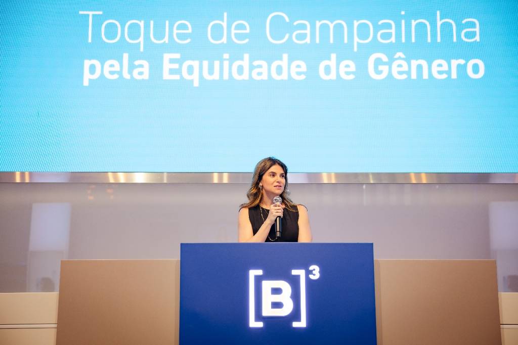Imagem do WhatsApp de 2024-03-27 à(s) 16.03.32_fb14c396 Ana Buchaim, da B3, durante o evento