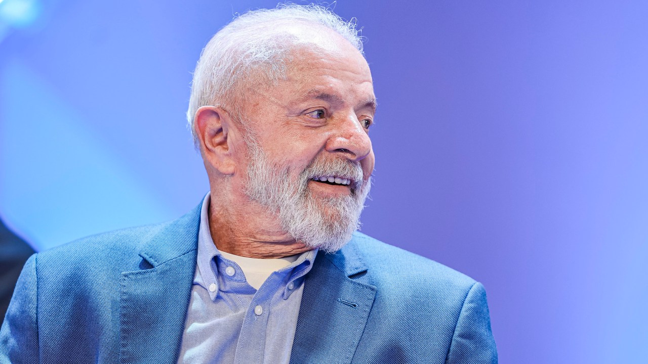 O presidente Lula, em evento em Serra do Salitre (MG)