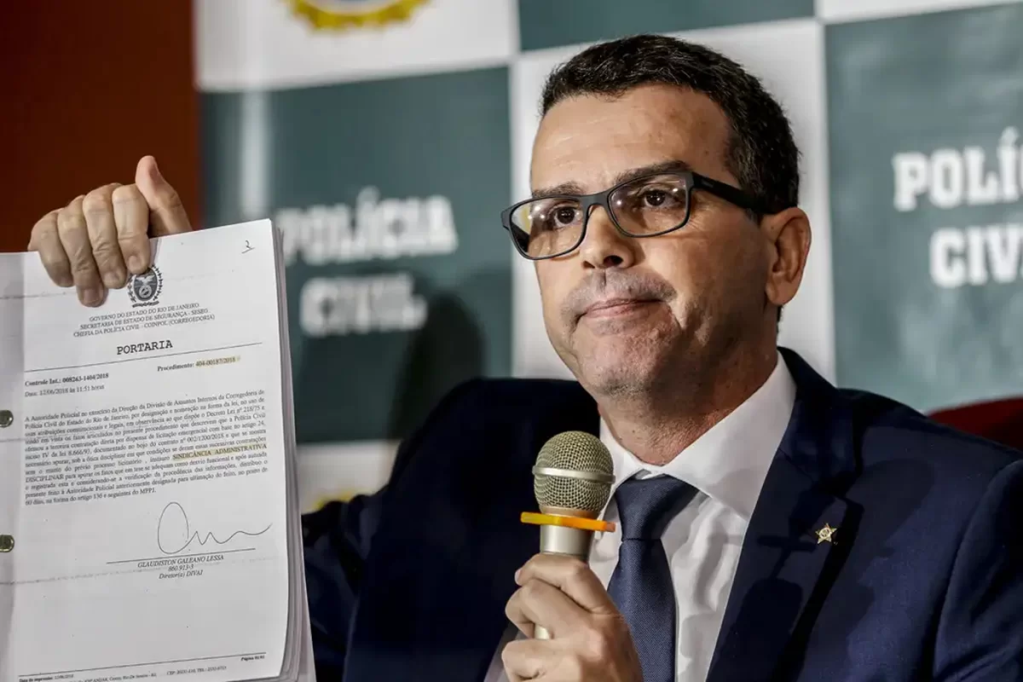 O delegado da Polícia Civil Rivaldo Barbosa, que chefiou a corporação em 2018, ano do assassinato de Marielle Franco