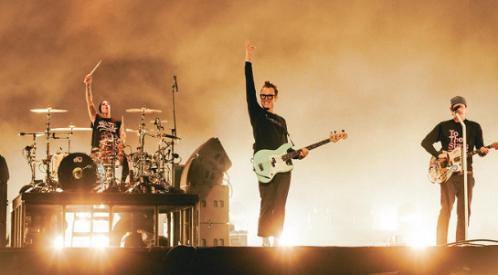 Blink-182 se apresenta no Brasil pela primeira vez no Festival Lollapalooza 2024