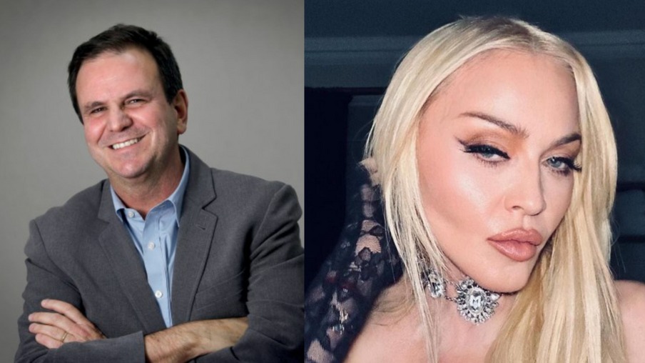Eduardo Paes e Madonna -