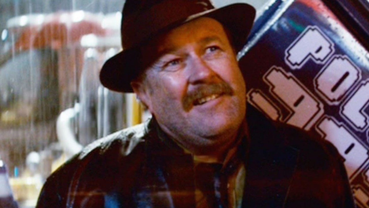 O ator M. Emmet Walsh no filme Blade Runner - O Caçador de Androides (1982)