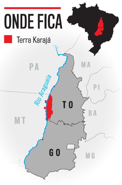 mapa araguaia