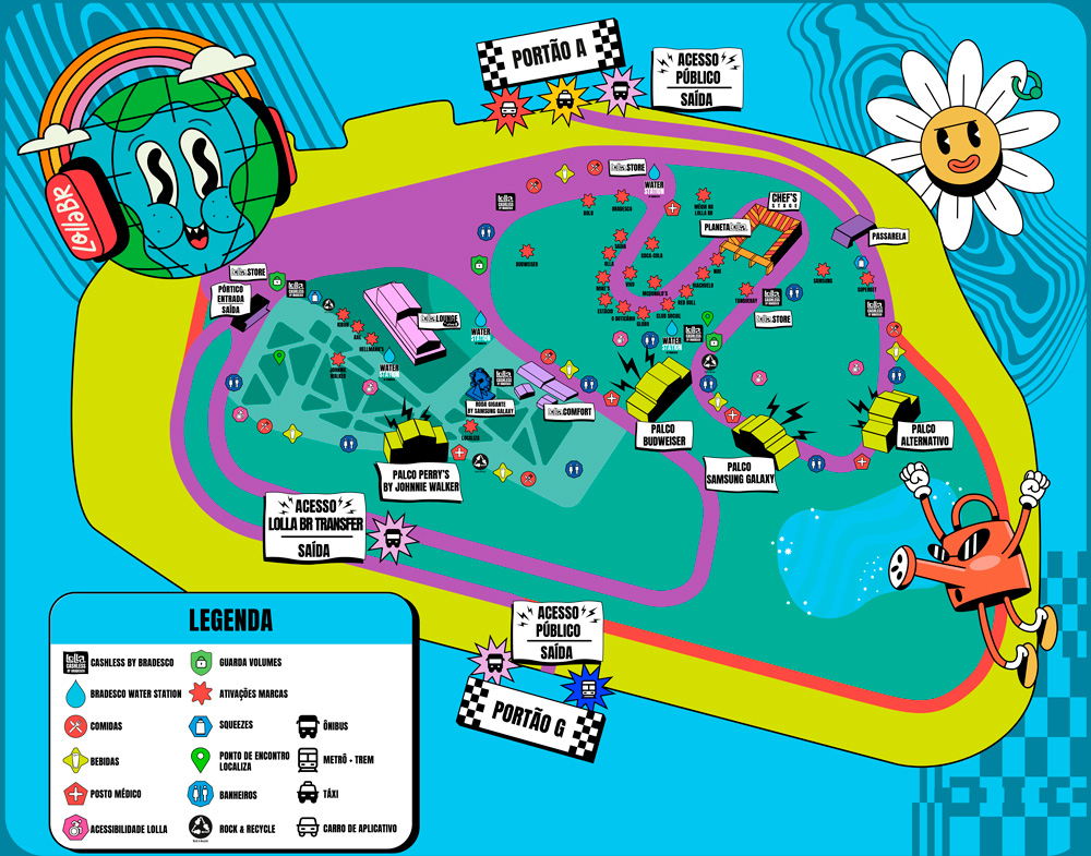 Lollapalooza 2024 Confira Como Chegar Ingressos VEJA   Mapa Lolla 