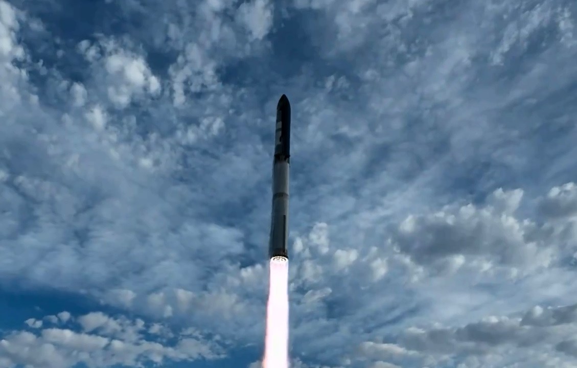3ª TENTATIVA Starship sobe aos céus: foguete da SpaceX decola do Texas, nos Estados Unidos