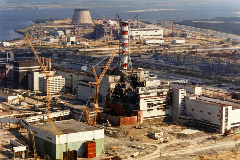 TRAGÉDIA - Usina de Chernobyl: acidente em 1986 paralisou projetos
