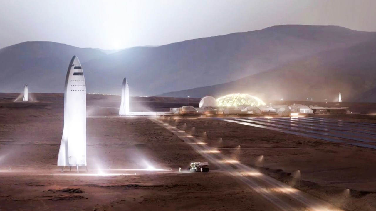 SONHO - O plano de Elon Musk para uma cidade em Marte: é preciso tentar