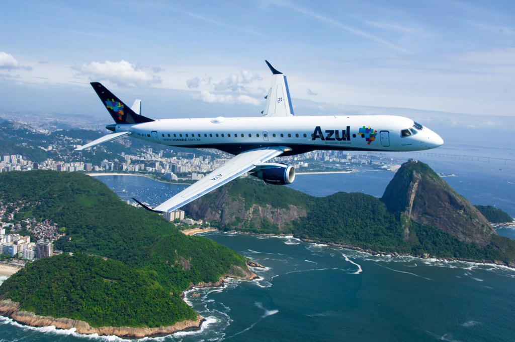 No ar: com 183 aeronaves, a Azul transportou mais de 29 milhões de pessoas no ano passado