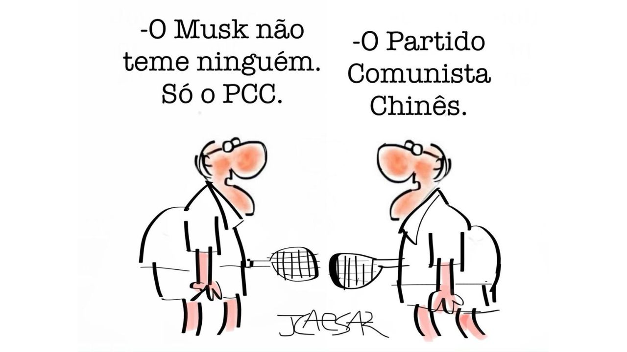 Charge do JCaesar | VEJA