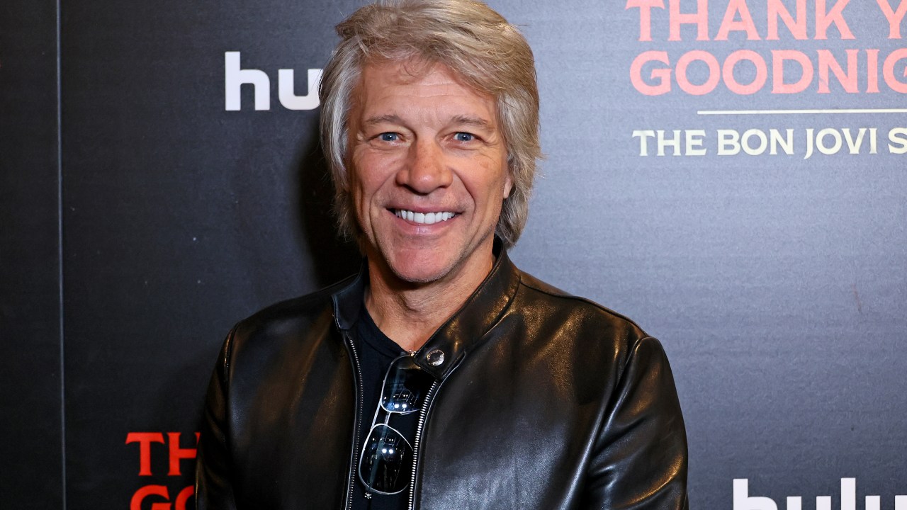 Jon Bon Jovi na estreia de 'Thank You Goodnight: The Bon Jovi Story' em Nova York