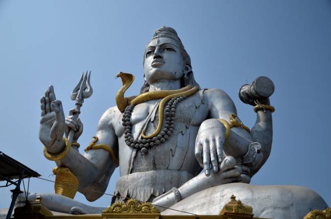 Temple of Lord Shiva, Karnataka, India Hindu temple of Lord Shiva called Murdeshvar