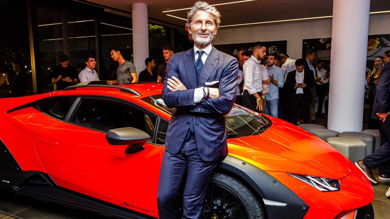 Stephen Winkelman, CEO da Lamborghini, em visita ao Brasil -