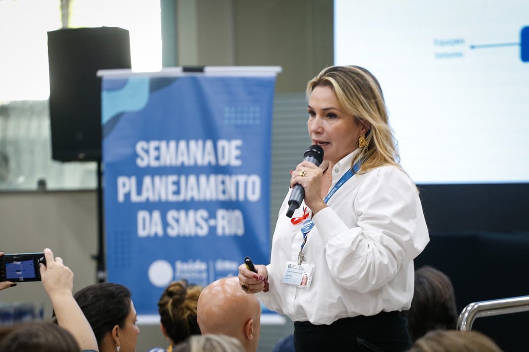 A nova diretora do Departamento de Gestão Hospitalar no Estado do Rio, do Ministério da Saúde, Teresa Vannucci