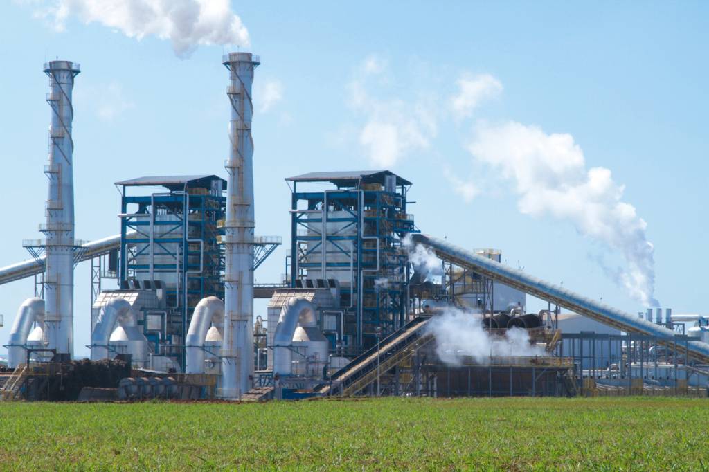 Usina-da-Cosan..jpg Usina da Cosan: produtora de açúcar desde 1936, a companhia tem hoje 1,3 milhão de hectares de áreas agrícolas