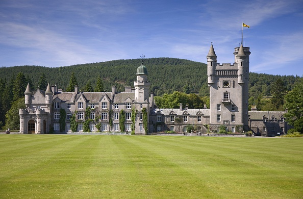Castelo de Balmoral, residência da Família Real britânica na Escócia desde 1852.
