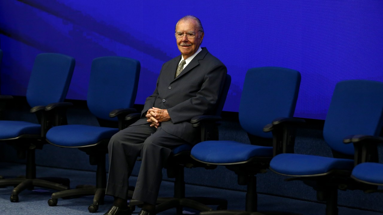O ex-presidente José Sarney, em foto de janeiro do ano passado