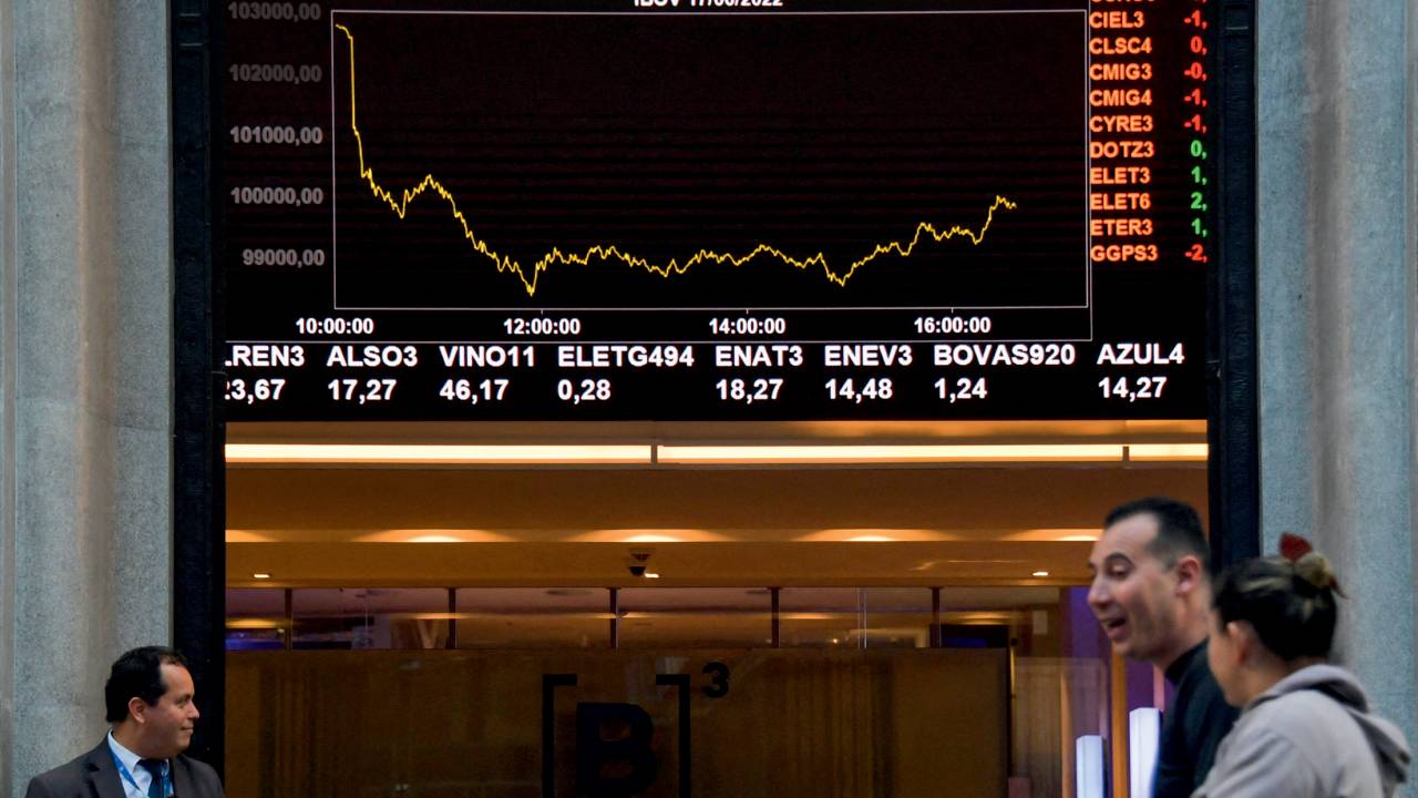 ESTAGNAÇÃO - Painel da bolsa: o cenário global é desafiador, mas o desequilíbrio das contas no Brasil tem peso grande