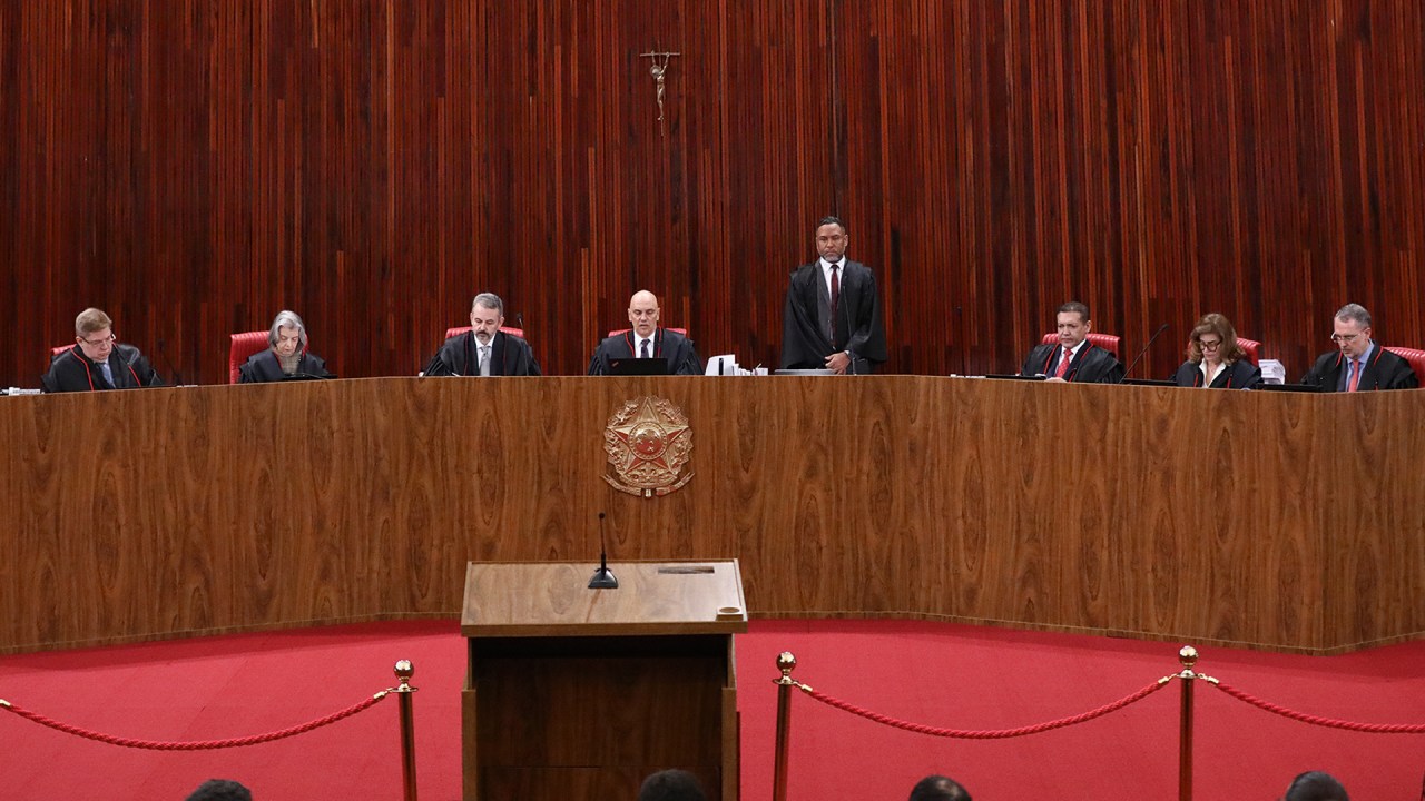MUDANÇA - Plenário: o TSE realizou o julgamento de Sergio Moro sob a presidência de Alexandre de Moraes