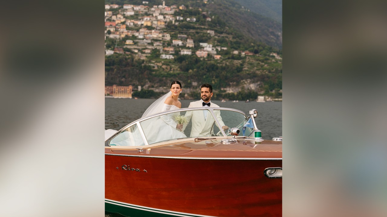 DO CENTRO-OESTE PARA A ITÁLIA - O casal Bruna Kehrnvald e Manoel Neto: 72 horas de festas na região de Como