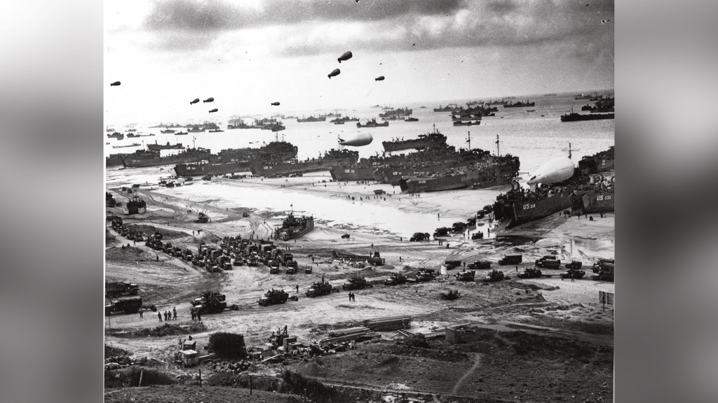 NORMANDIA - Vitória contra os nazistas: praia virou campo de luta emblemático da guerra