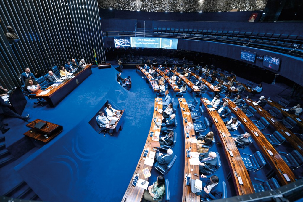 INTERESSES - Senado: uma dezena de projetos tramitando com o objetivo de devolver os direitos políticos a Bolsonaro