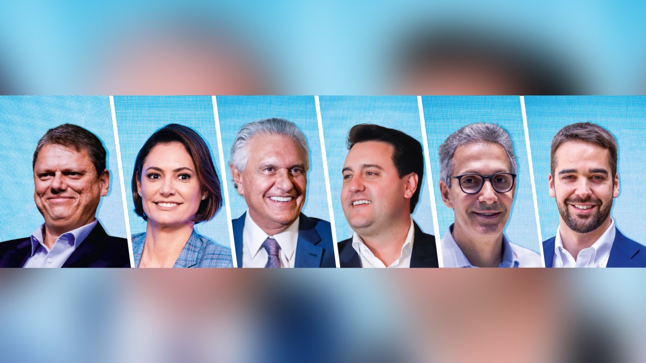 CANDIDATOS - Tarcísio, Michelle, Caiado, Ratinho, Zema e Leite: problemas de popularidade do atual governo animam o grupo
