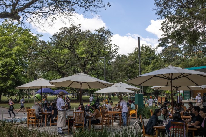 Restaurante no Parque do Ibirapuera