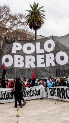 Protestos na Argentina em 2022