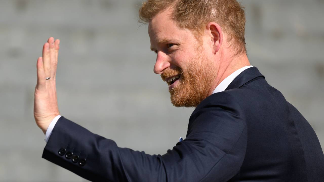 \LONDON, ENGLAND - MAY 08: Prince Harry, Duke of Sussex attends The Invictus Games Foundation 10th Anniversary Service at St Paul's Cathedral on May 08, 2024 in London, England. (Photo by Karwai Tang/WireImage)