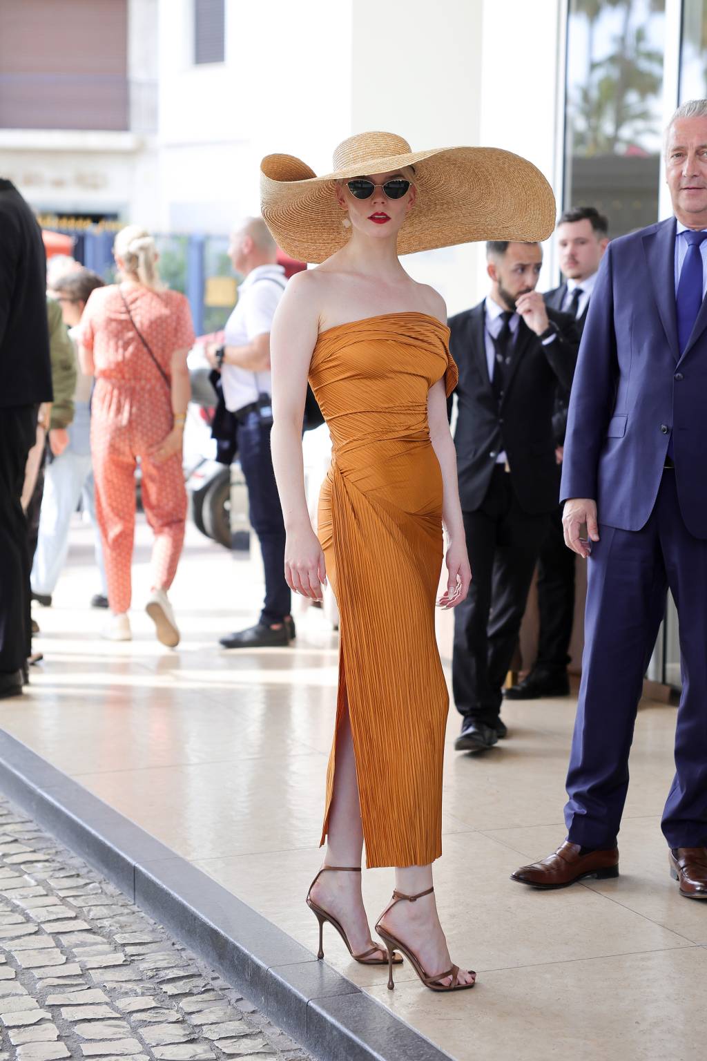 Celebrity Sightings Ahead Of The 77th Annual Cannes Film Festival CANNES, FRANCE - MAY 13: Anya Taylor-Joy is seen arriving at Hotel Martinez ahead of the 77th Cannes Film Festival on May 13, 2024 in Cannes, France. (Photo by Jacopo Raule/GC Images)