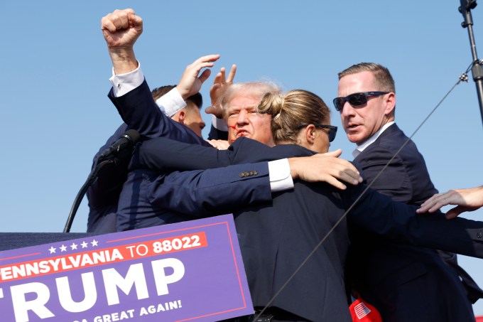 Donald Trump Holds A Campaign Rally In Butler, Pennsylvania