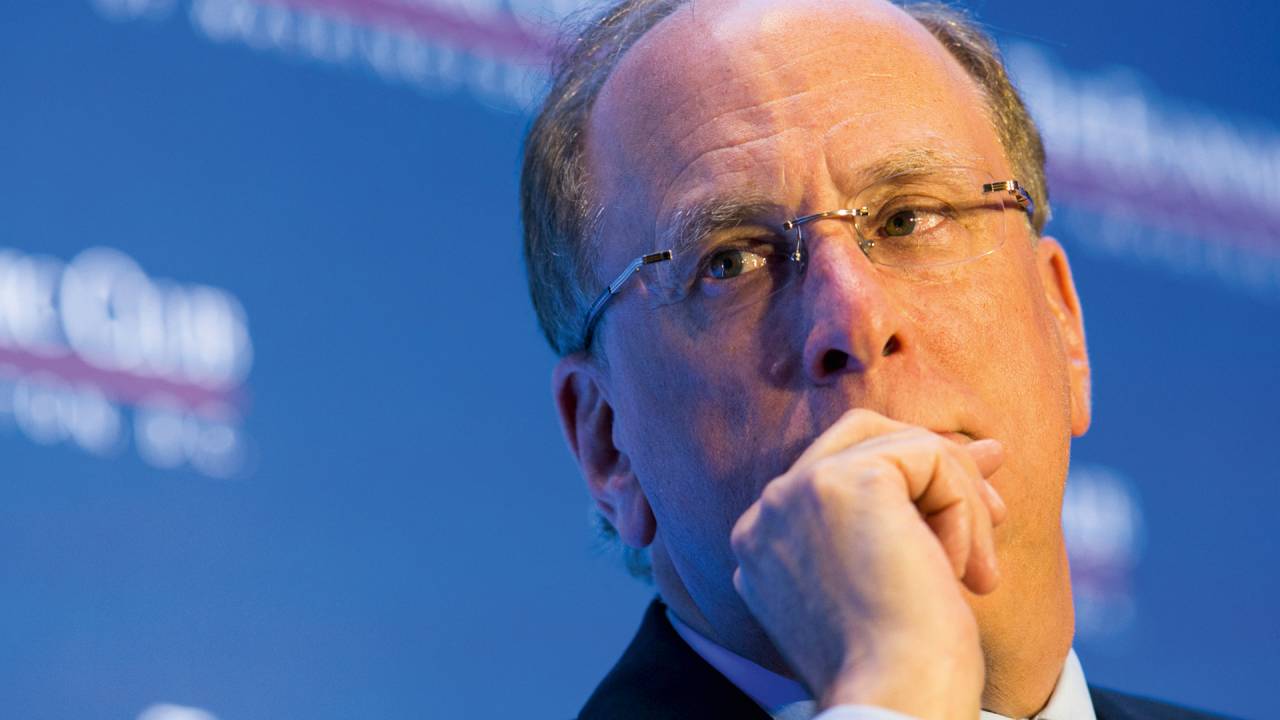 Larry Fink, da BlackRock: prejuízos de 4 bilhões de dólares