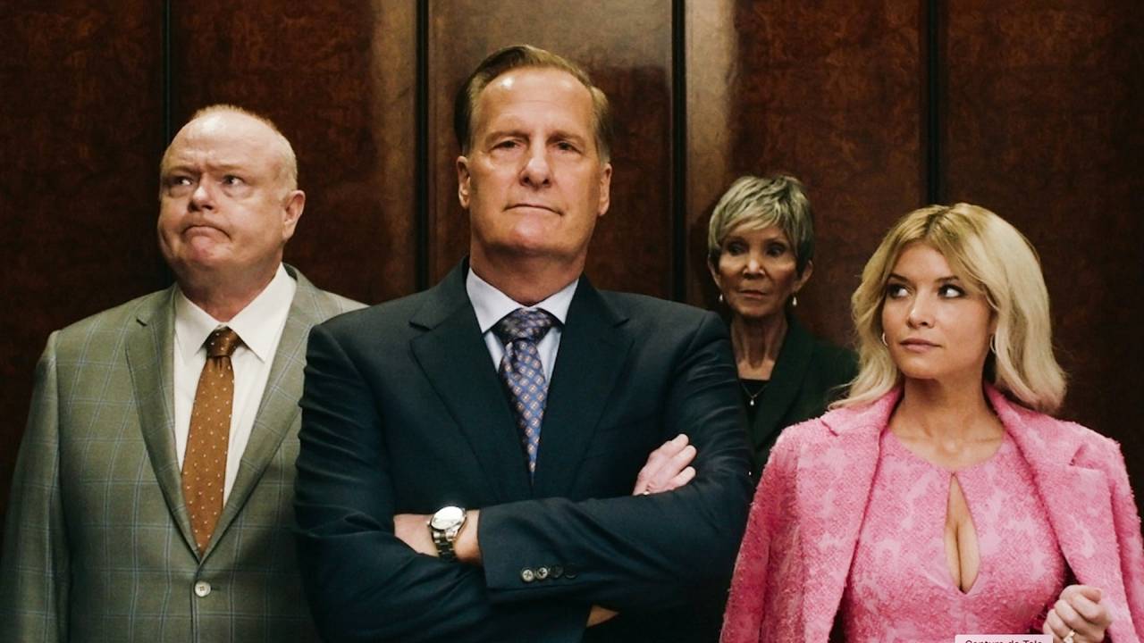 DRAMA AMERICANO - Jeff Daniels (centro) em 'Um Homem por Inteiro': poder e falcatruas de um magnata